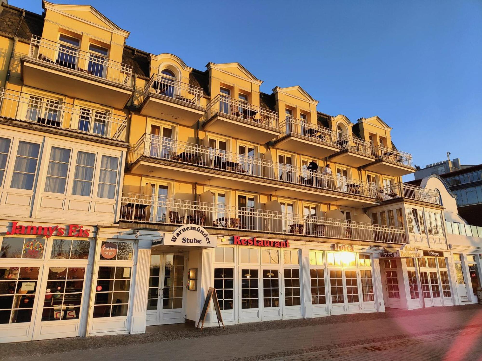 Hotel Bellevue Warnemuende Rostock Bagian luar foto